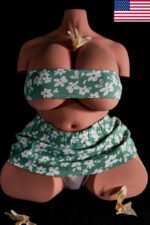 S-TPE Sex Toy Torso 160# Black | US In Stock