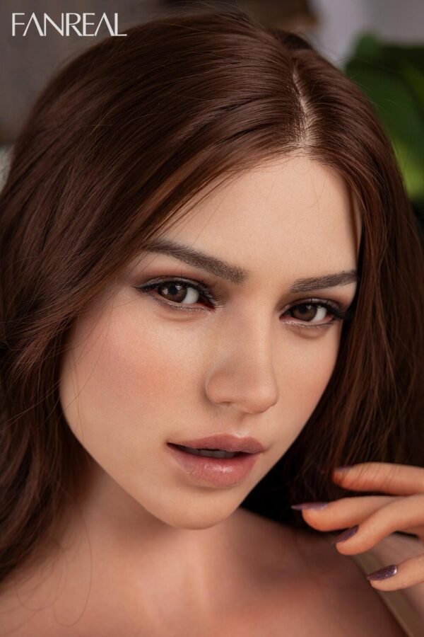 T109cm/3ft7 F-cup Silicone Sex Doll Torso – Mirella - Image 8