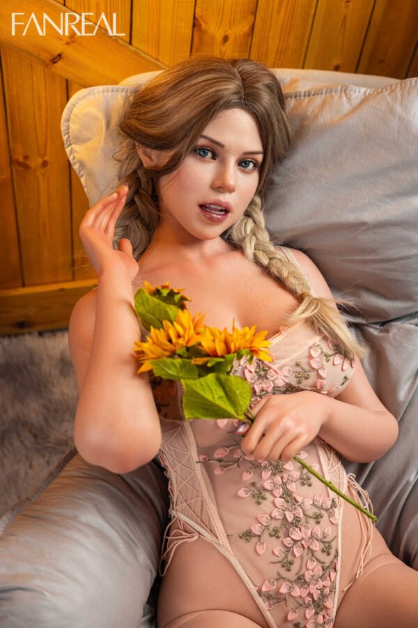 T109cm/3ft7 G-cup Silicone Sex Doll Torso – Carlee - Image 11