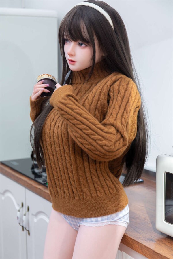 148cm/4ft10 D-cup Silicone Sex Doll – Xiaying - Image 12
