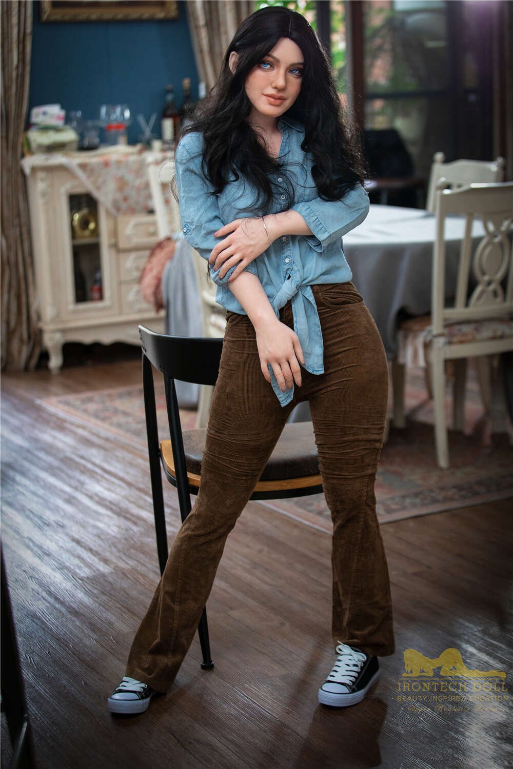 152cm/4ft12 A-cup Silicone Sex Doll – Lvy - Image 4