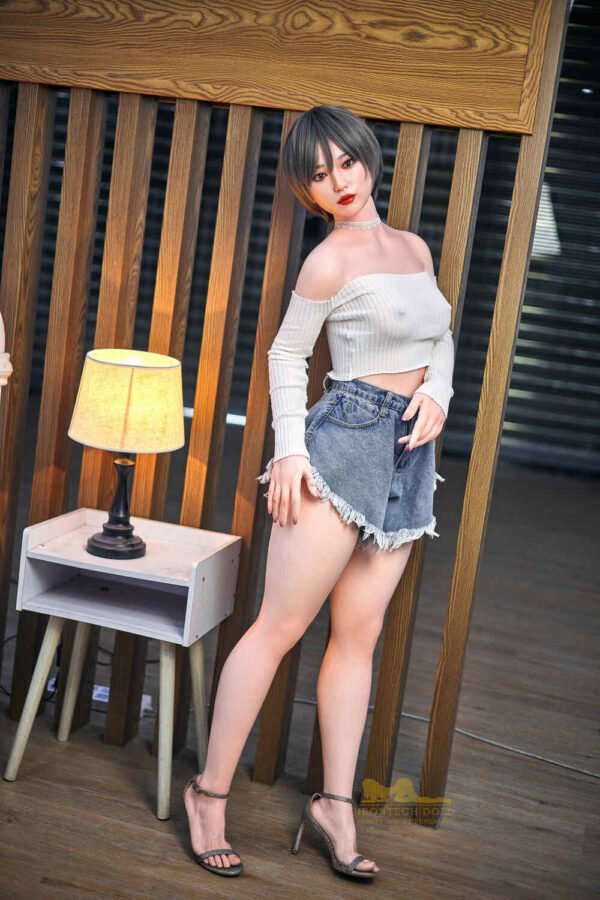 152cm/4ft12 A-cup Silicone Sex Doll – Finley - Image 4