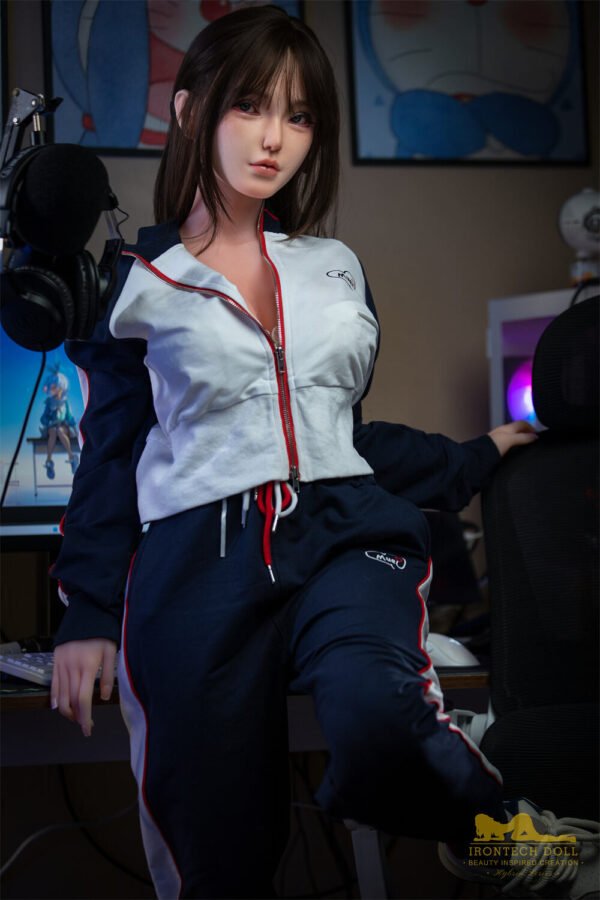 154cm/5ft I-cup Silicone Head Sex Doll – Yu - Image 12