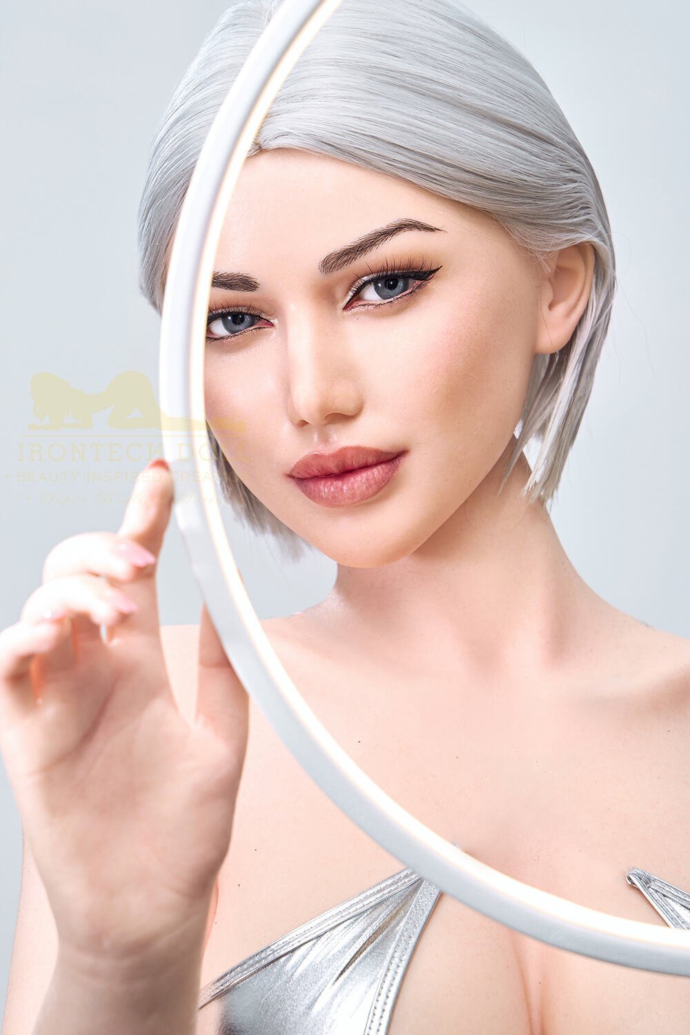 159cm/5ft3 G-cup Silicone Sex Doll – Celine - Image 8