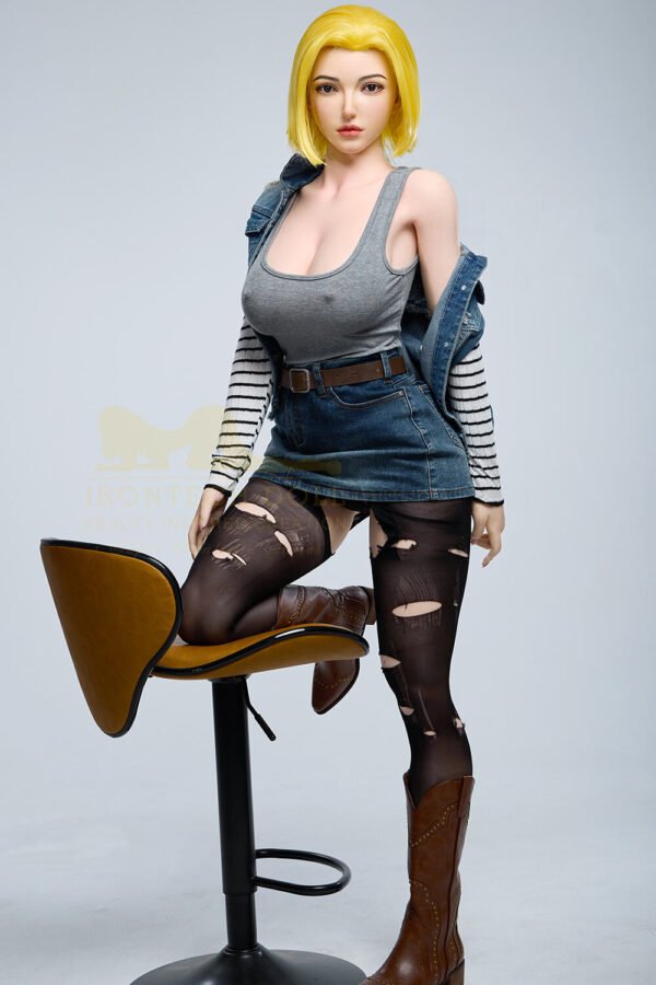 159cm/5ft3 G-cup Silicone Sex Doll – Joline - Image 12
