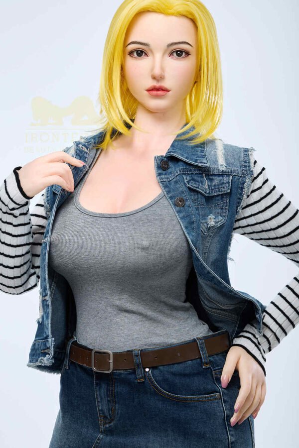159cm/5ft3 G-cup Silicone Sex Doll – Joline - Image 6