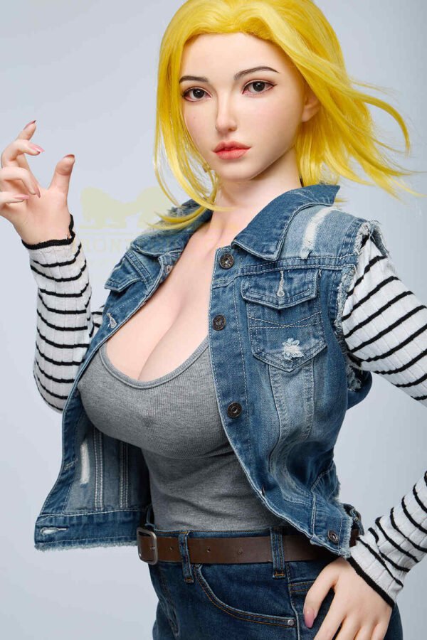 159cm/5ft3 G-cup Silicone Sex Doll – Joline - Image 7