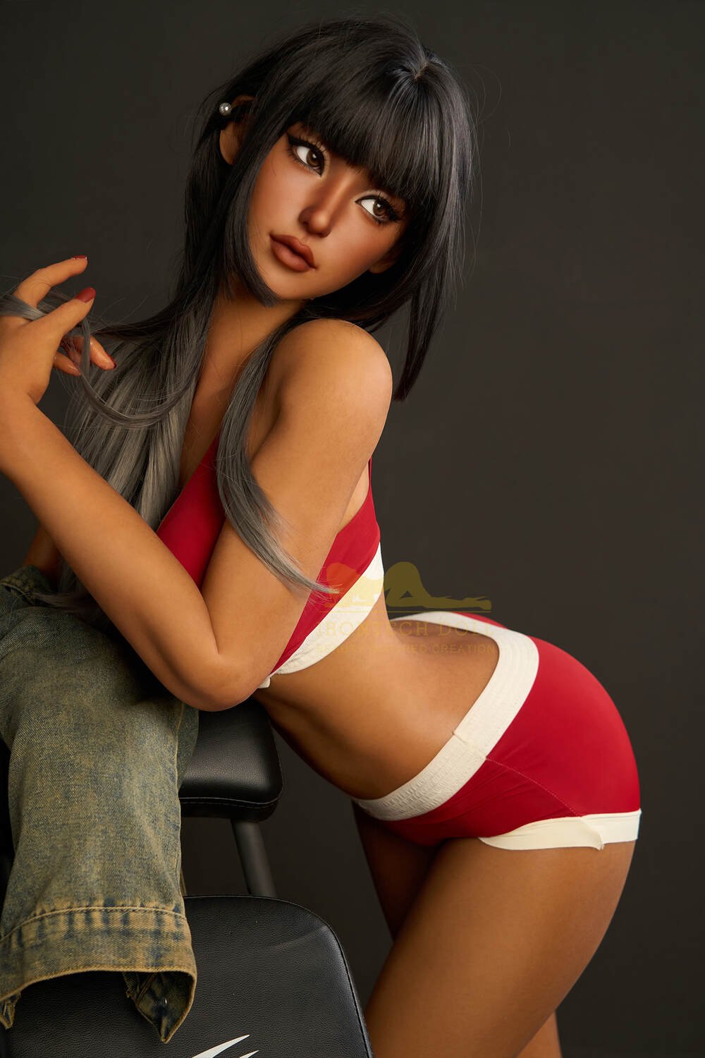 161cm/5ft3 F-cup Silicone Sex Doll – Miku - Image 6