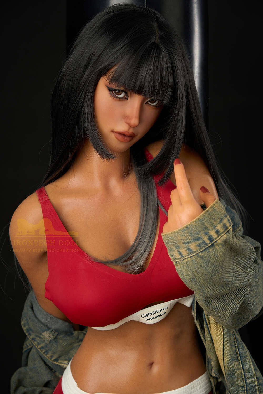 161cm/5ft3 F-cup Silicone Sex Doll – Miku - Image 12