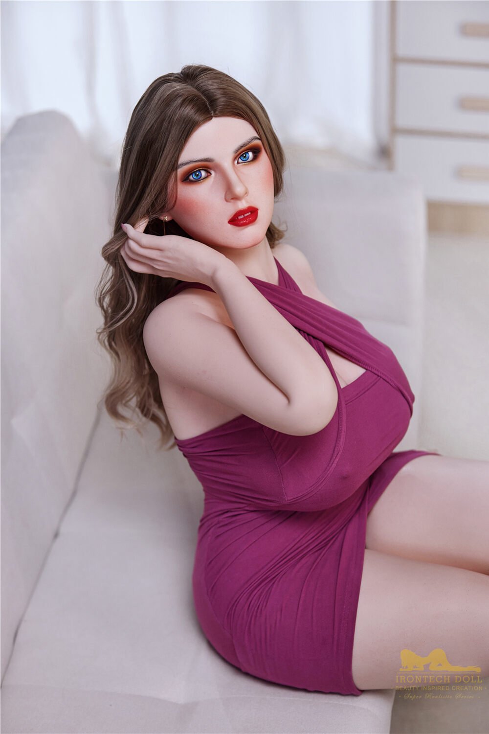 162cm/5ft3 I-cup Silicone Sex Doll – Fenny - Image 12