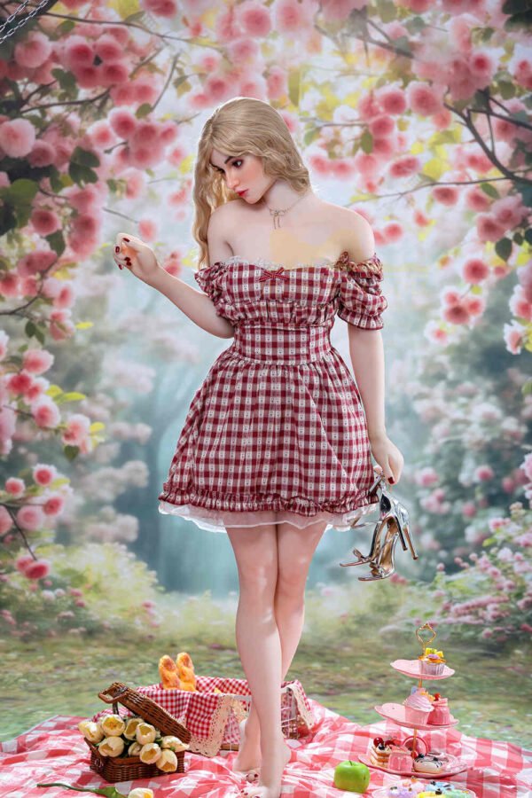 162cm/5ft4 A-cup Silicone Head Sex Doll – Tina - Image 13