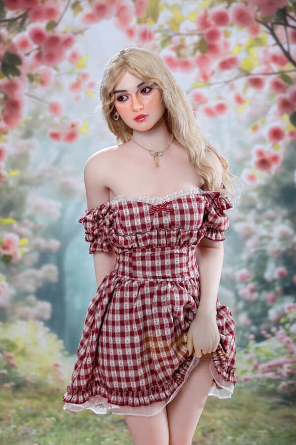 162cm/5ft4 A-cup Silicone Head Sex Doll – Tina - Image 12