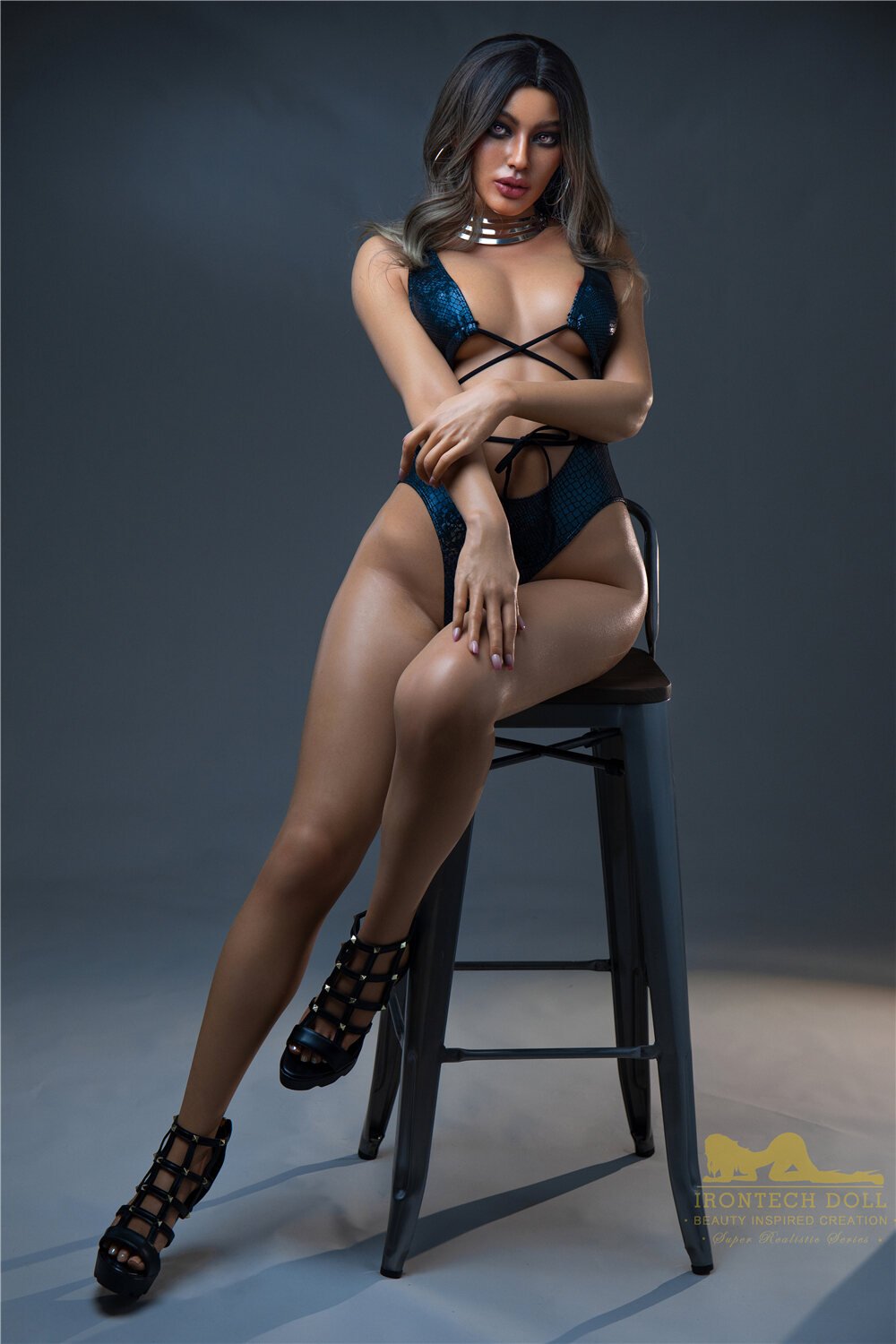 166cm/5ft5 C-cup Silicone Sex Doll – Hedy - Image 5