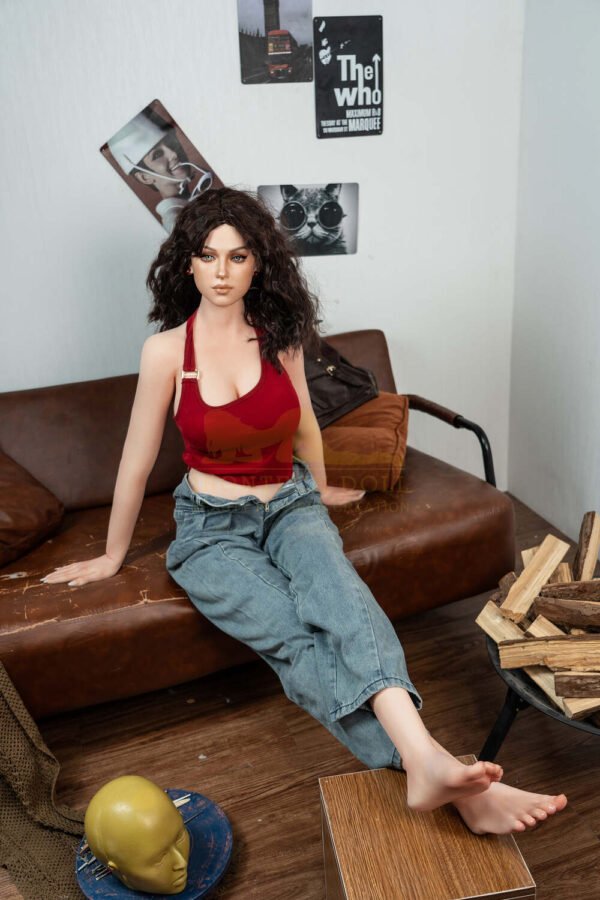 166cm/5ft5 D-cup Silicone Sex Doll – Flora - Image 10