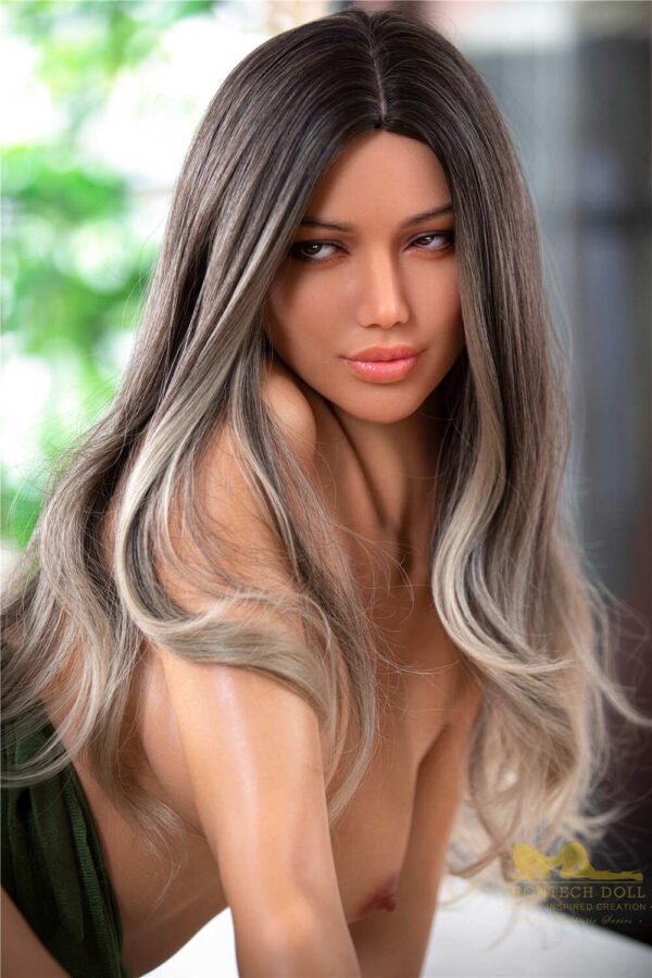 166cm/5ft5 D-cup Silicone Sex Doll – Fay Christie - Image 14