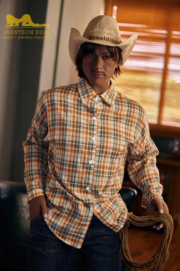 Black Male Sex Doll 175cm Cowboy Charles - Image 17