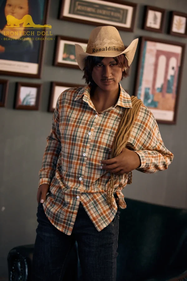 Black Male Sex Doll 175cm Cowboy Charles - Image 18