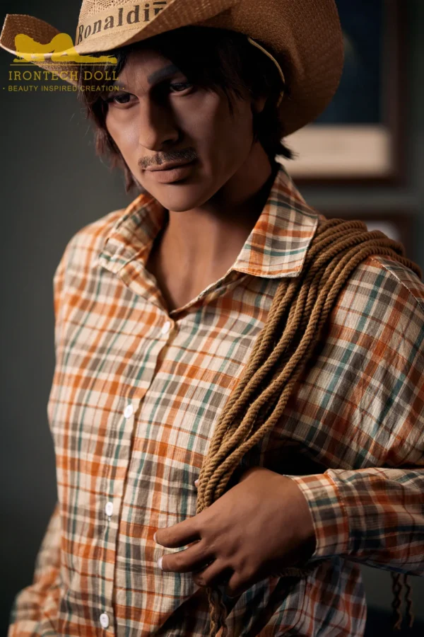 Black Male Sex Doll 175cm Cowboy Charles - Image 19