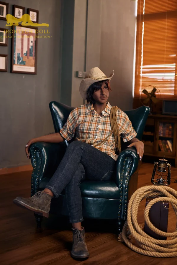 Black Male Sex Doll 175cm Cowboy Charles - Image 20