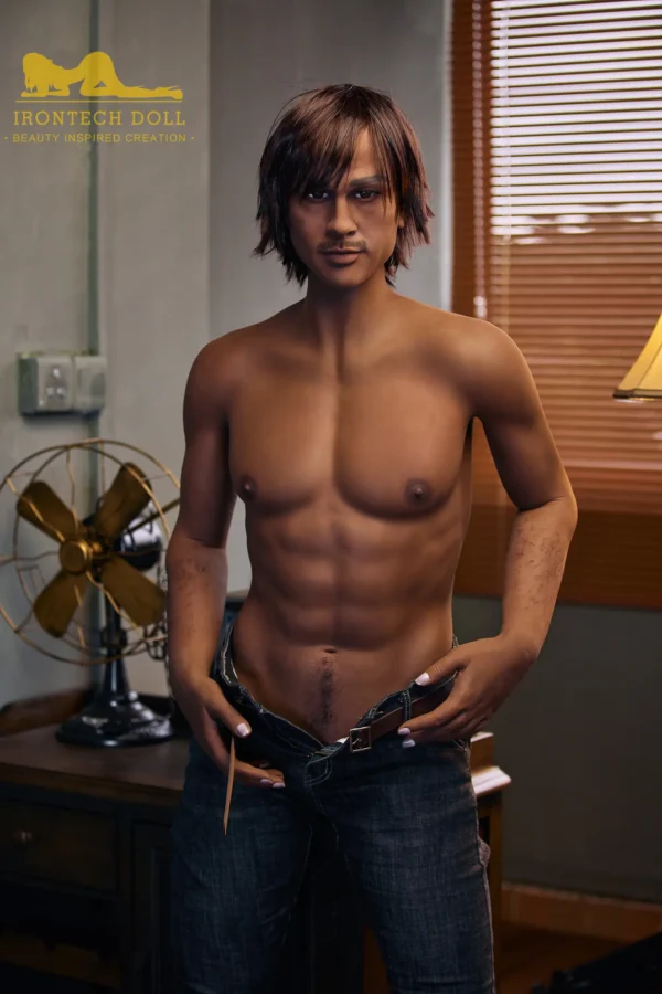 Black Male Sex Doll 175cm Cowboy Charles - Image 10