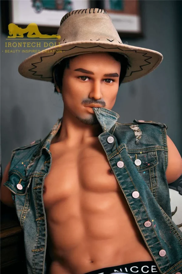 100cm TPE Male Torso Sex Doll Kevin Tanned