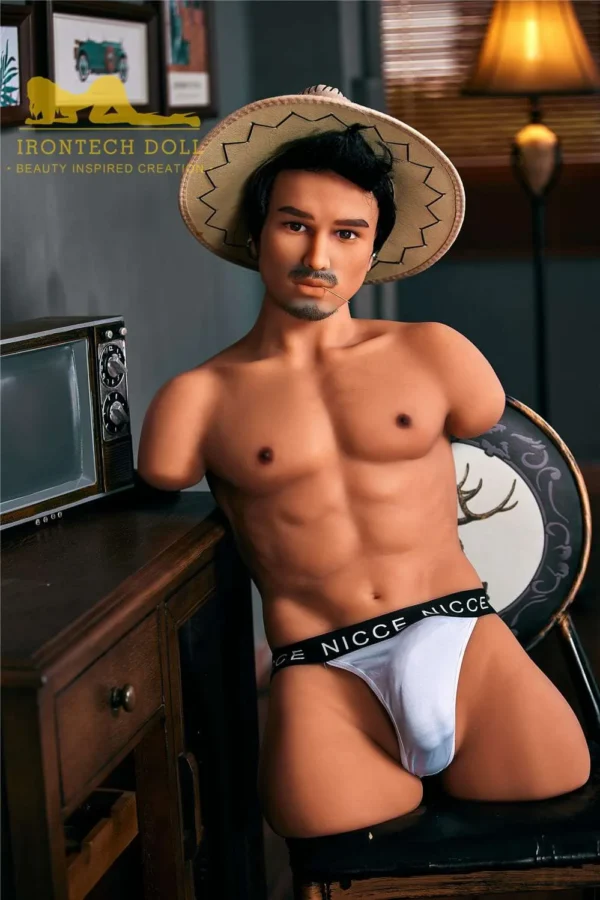 100cm TPE Male Torso Sex Doll Kevin Tanned - Image 16